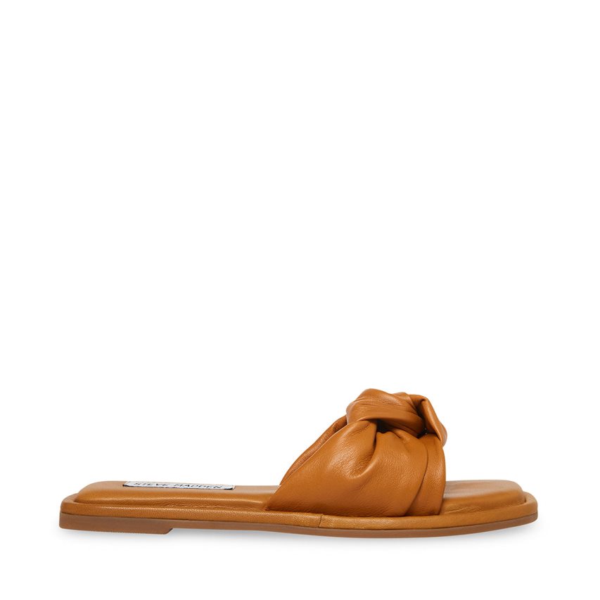 Sandalias de Diapositivas Steve Madden Tatiana Mujer Marrones | ES DP0613